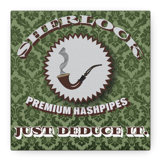 Sherlock Pipe Print-Matte Canvas, Stretched, 1.25"