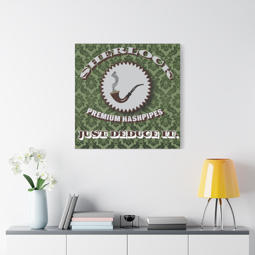 Sherlock Pipe Print-Matte Canvas, Stretched, 1.25"
