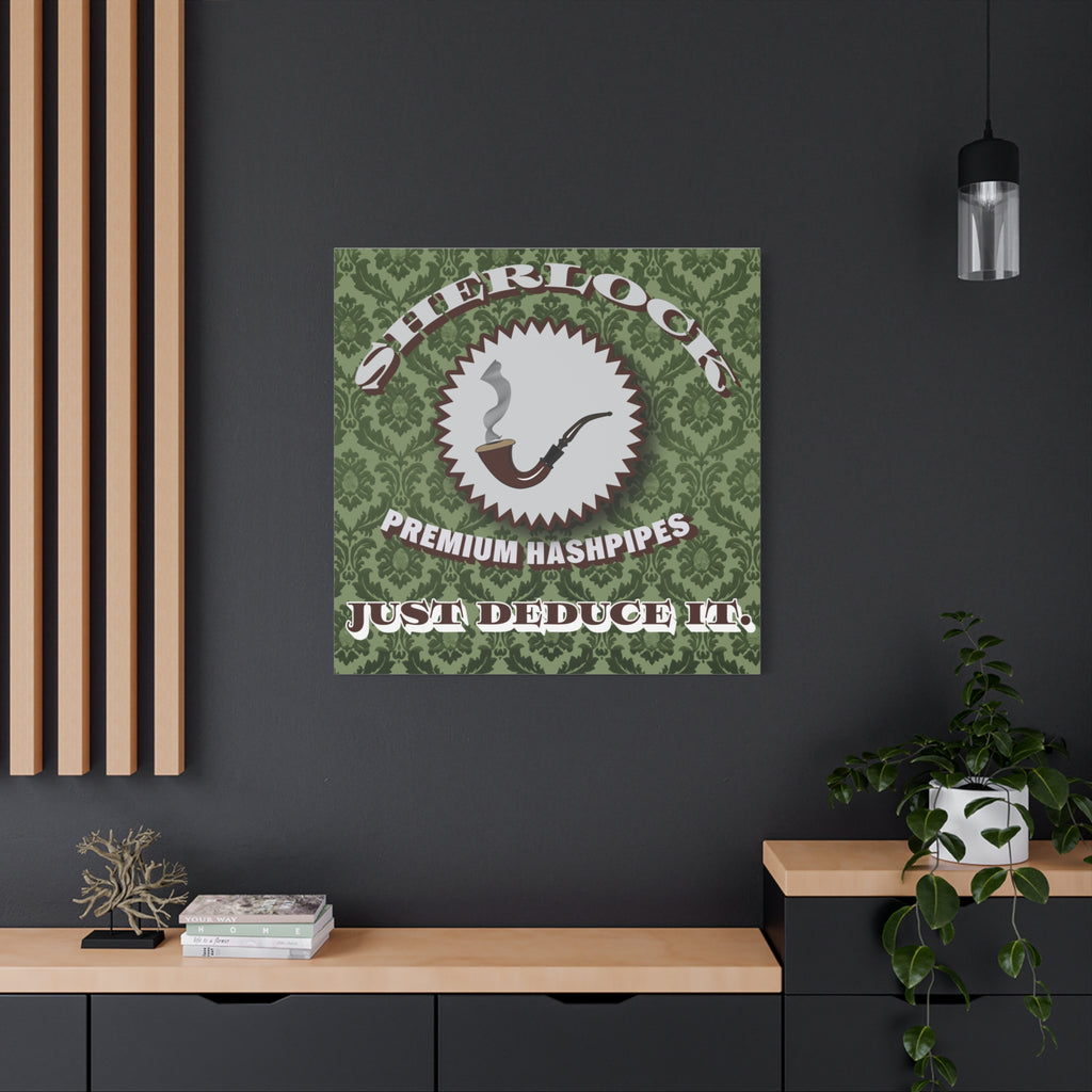 Sherlock Pipe Print-Matte Canvas, Stretched, 1.25"