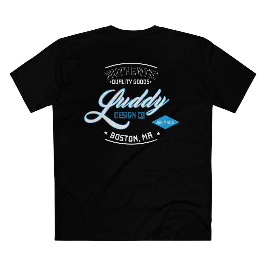 Luddy Design Co Diamond Badge Logo Tee