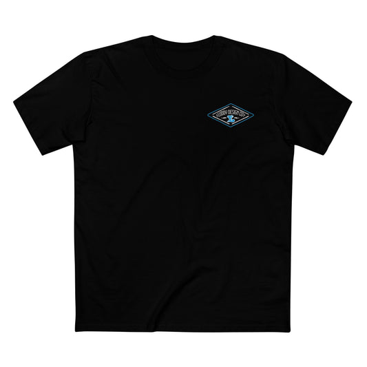 Luddy Design Co Diamond Badge Logo Tee