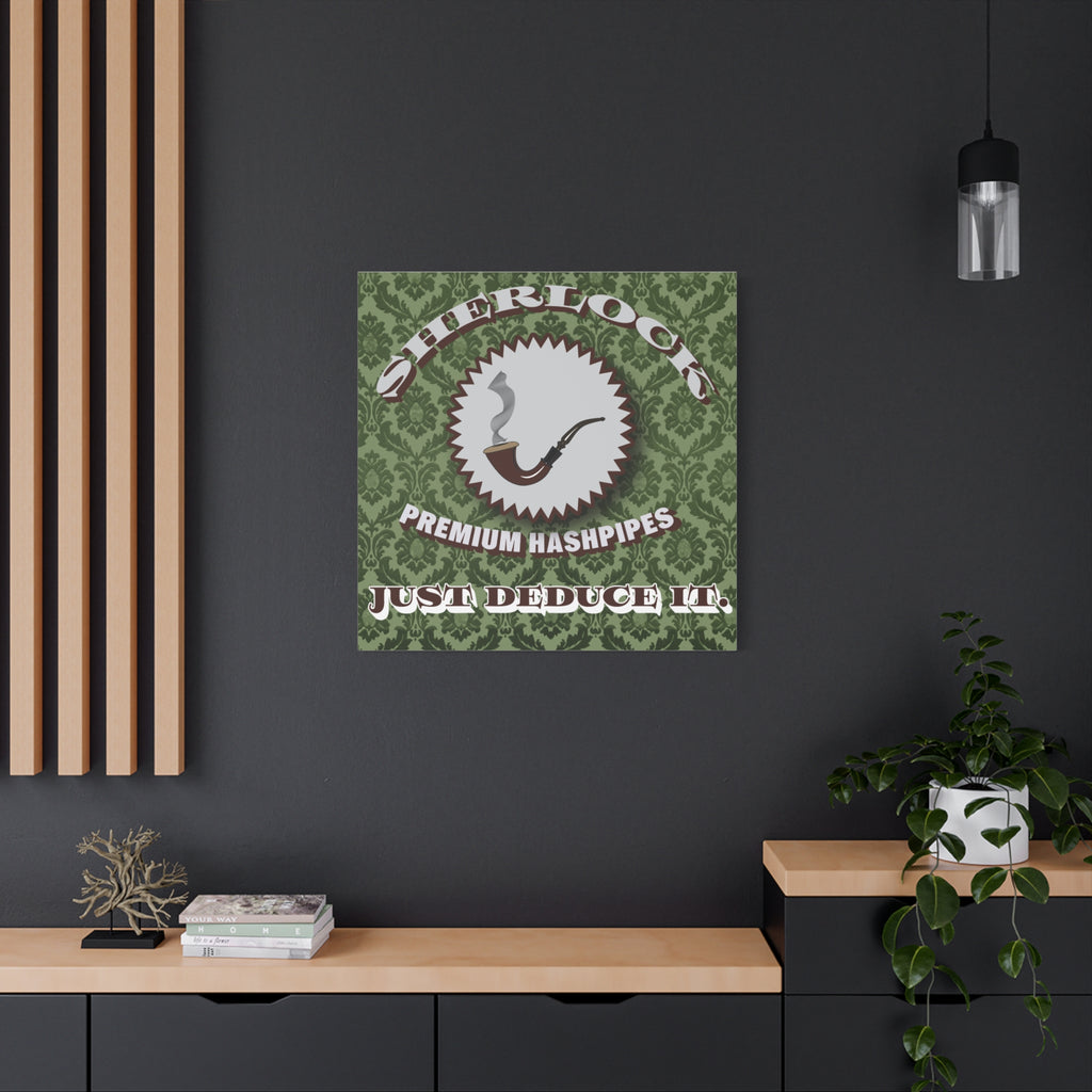 Sherlock Pipe Print-Matte Canvas, Stretched, 1.25"