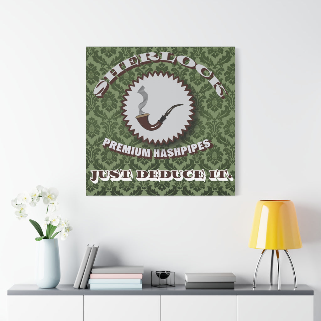 Sherlock Pipe Print-Matte Canvas, Stretched, 1.25"