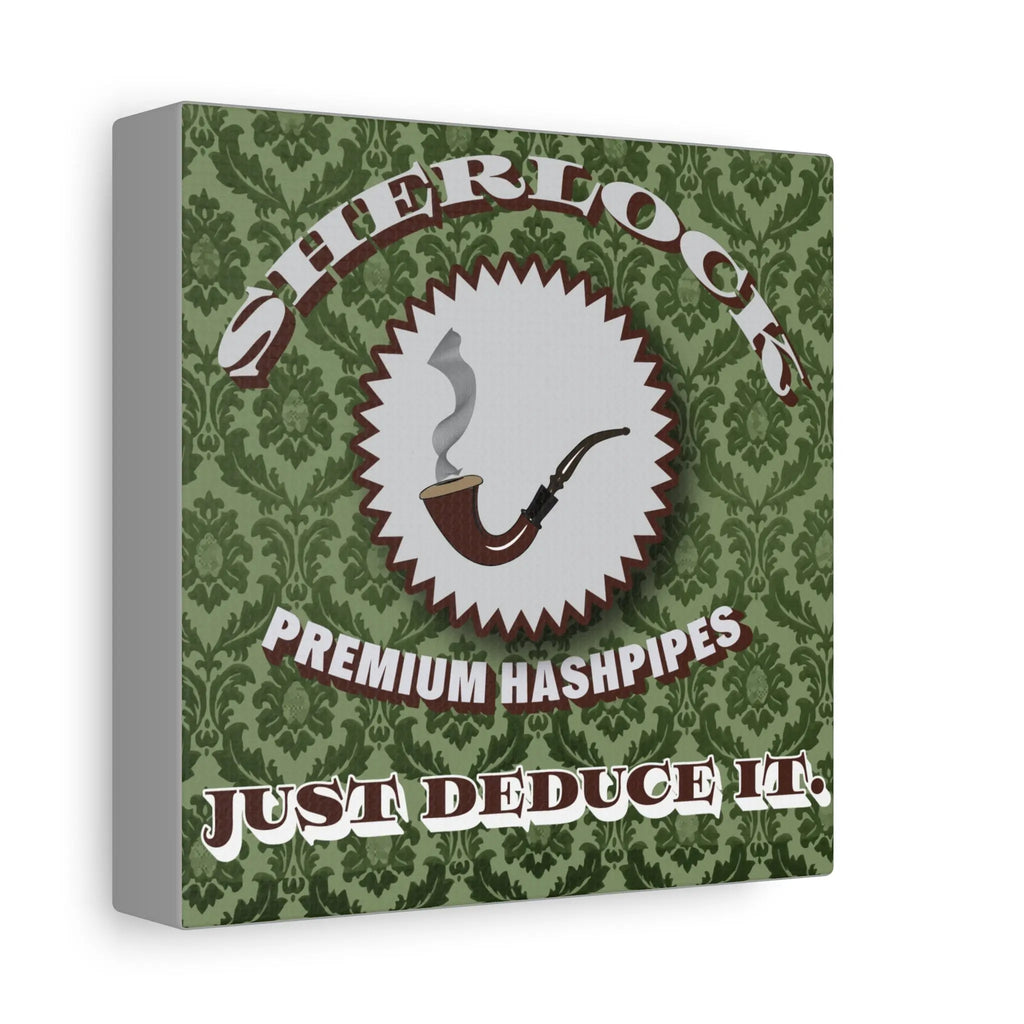 Sherlock Pipe Print-Matte Canvas, Stretched, 1.25" Printify