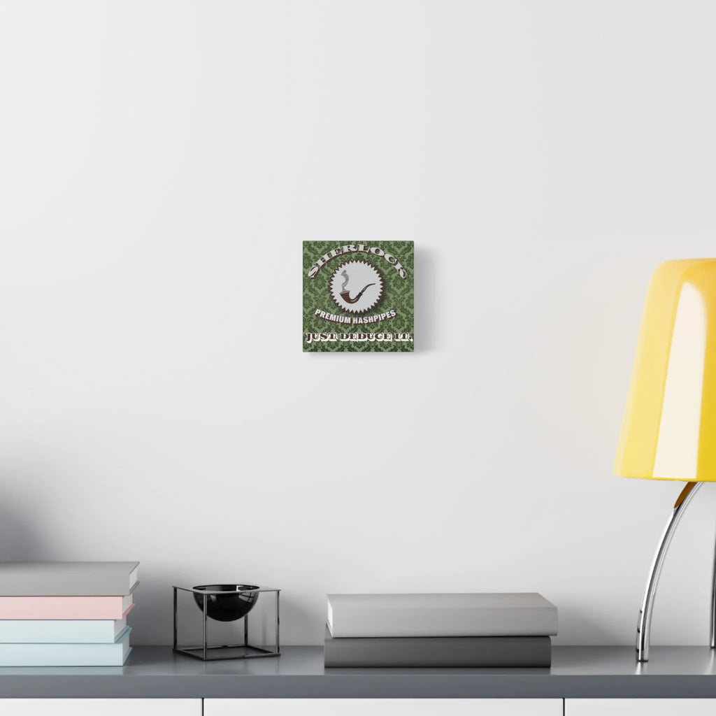 Sherlock Pipe Print-Matte Canvas, Stretched, 1.25" Printify