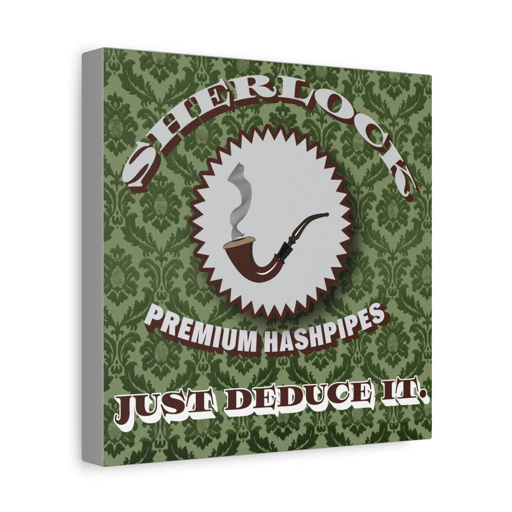 Sherlock Pipe Print-Matte Canvas, Stretched, 1.25" Printify