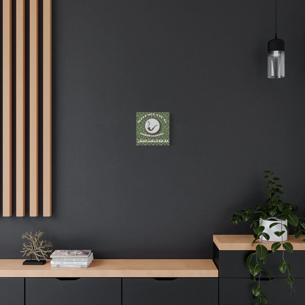 Sherlock Pipe Print-Matte Canvas, Stretched, 1.25" Printify