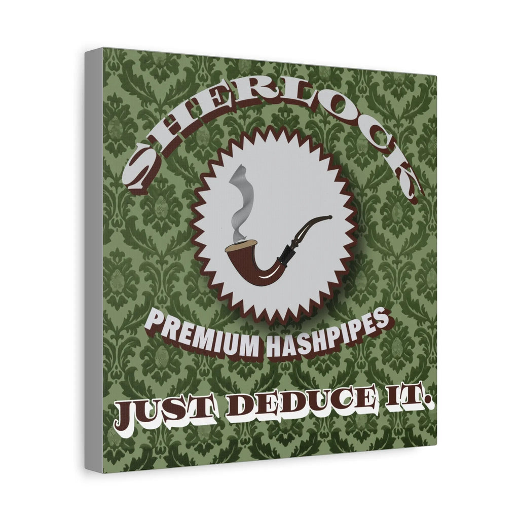 Sherlock Pipe Print-Matte Canvas, Stretched, 1.25" Printify