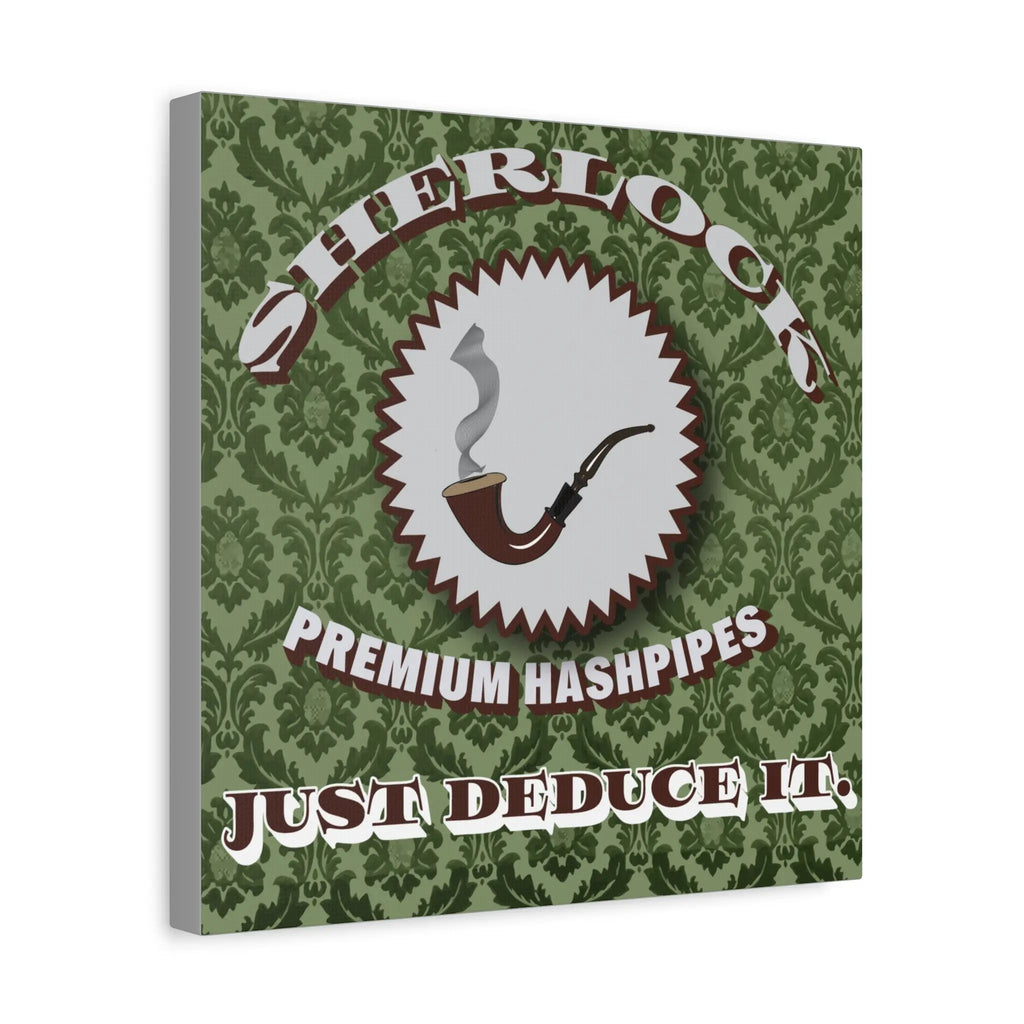 Sherlock Pipe Print-Matte Canvas, Stretched, 1.25" Printify