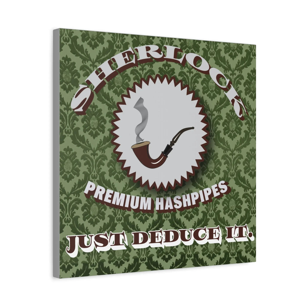 Sherlock Pipe Print-Matte Canvas, Stretched, 1.25" Printify