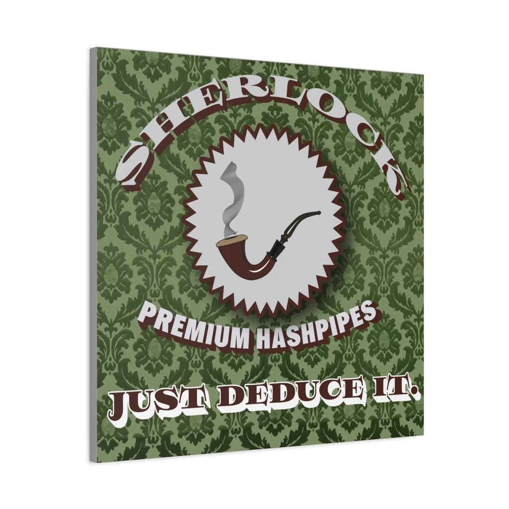 Sherlock Pipe Print-Matte Canvas, Stretched, 1.25" Printify