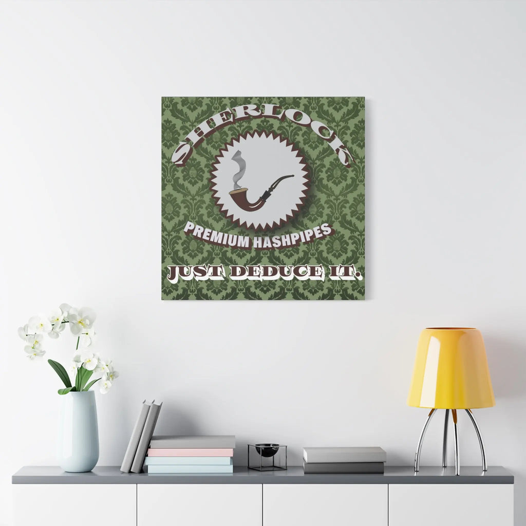 Sherlock Pipe Print-Matte Canvas, Stretched, 1.25" Printify