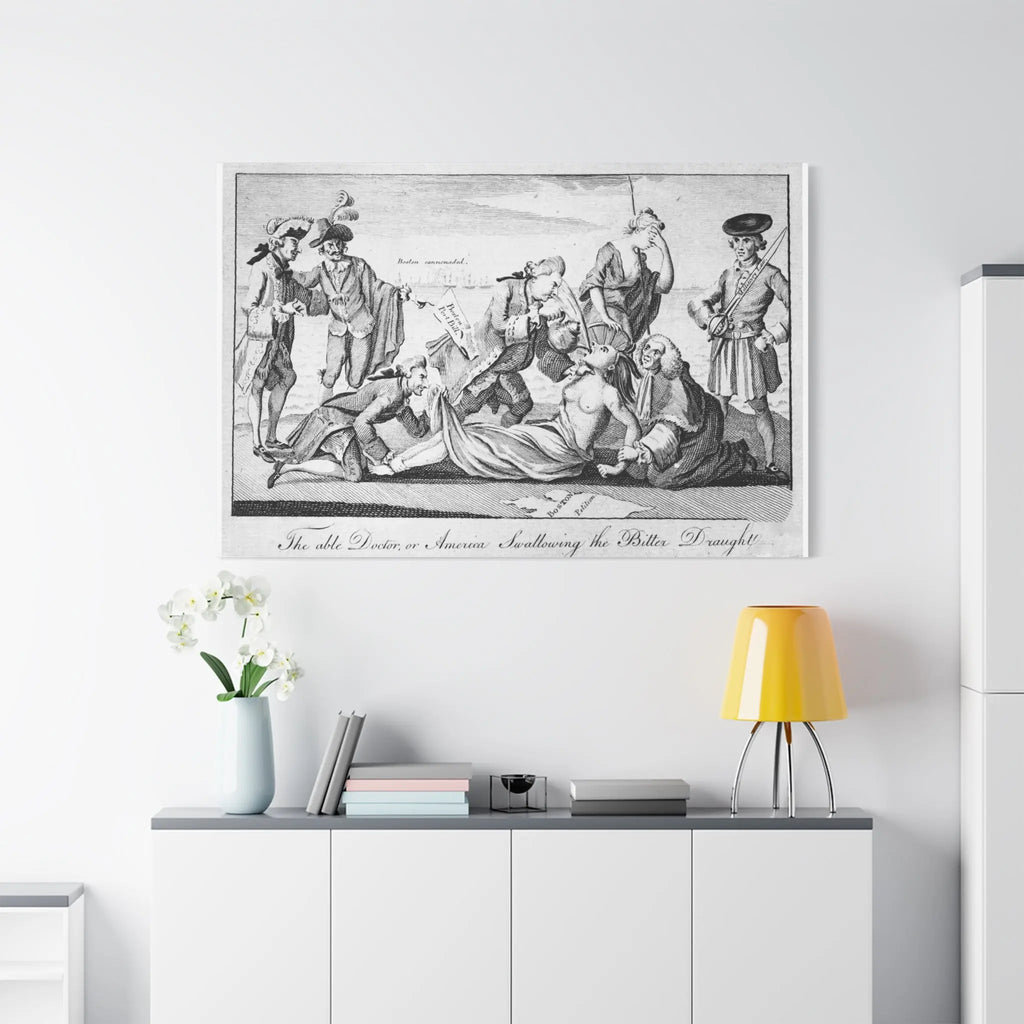 The Bitter Draught Print on Matte Canvas, Stretched, 1.25" Printify