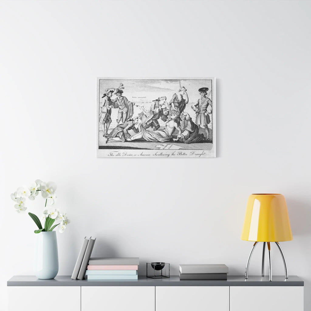 The Bitter Draught Print on Matte Canvas, Stretched, 1.25" Printify